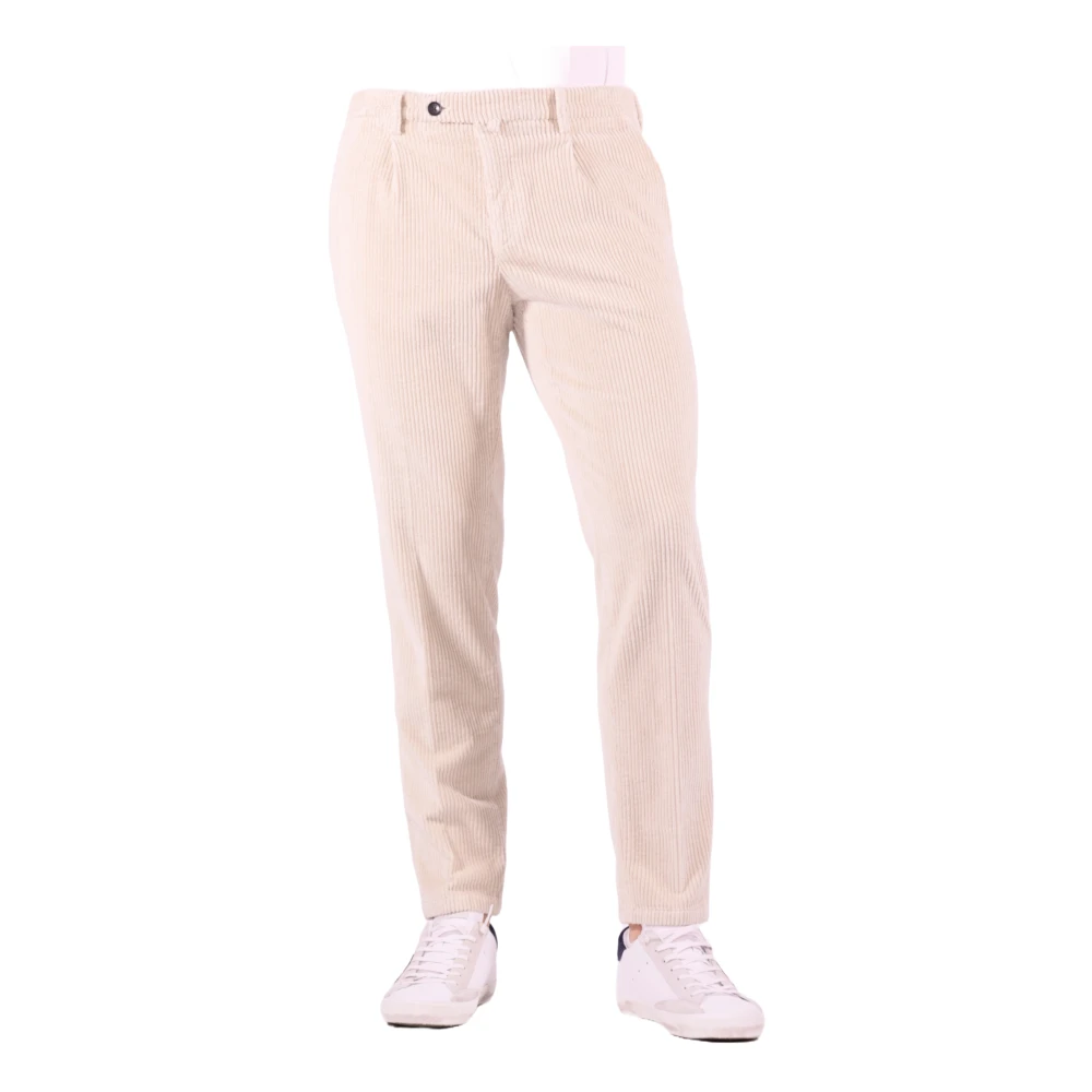 Briglia Beige Katoenen Broek Beige Heren