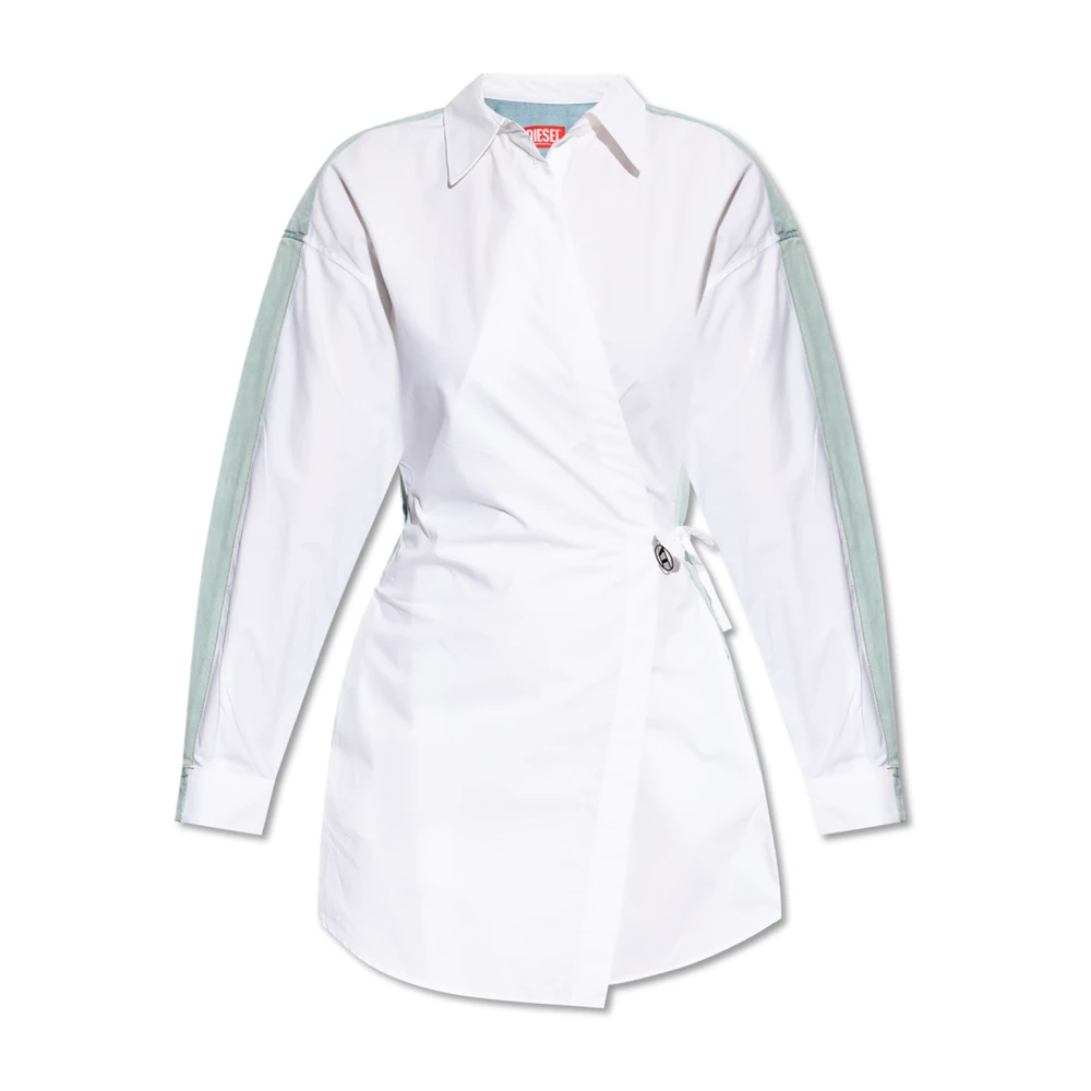 Diesel - Vestido D-Elphi-Den - Dresses - Mujer - Blanco - S
