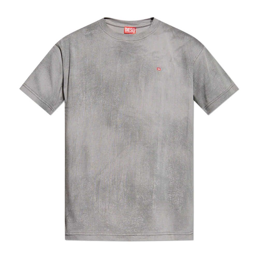Diesel Grå T-Shirt T-Norm-T8