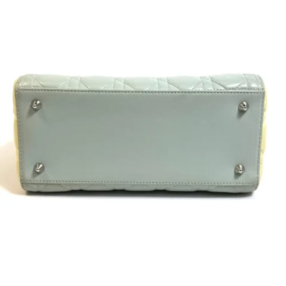 Dior Vintage Pre-owned Leather dior-bags Green Dames