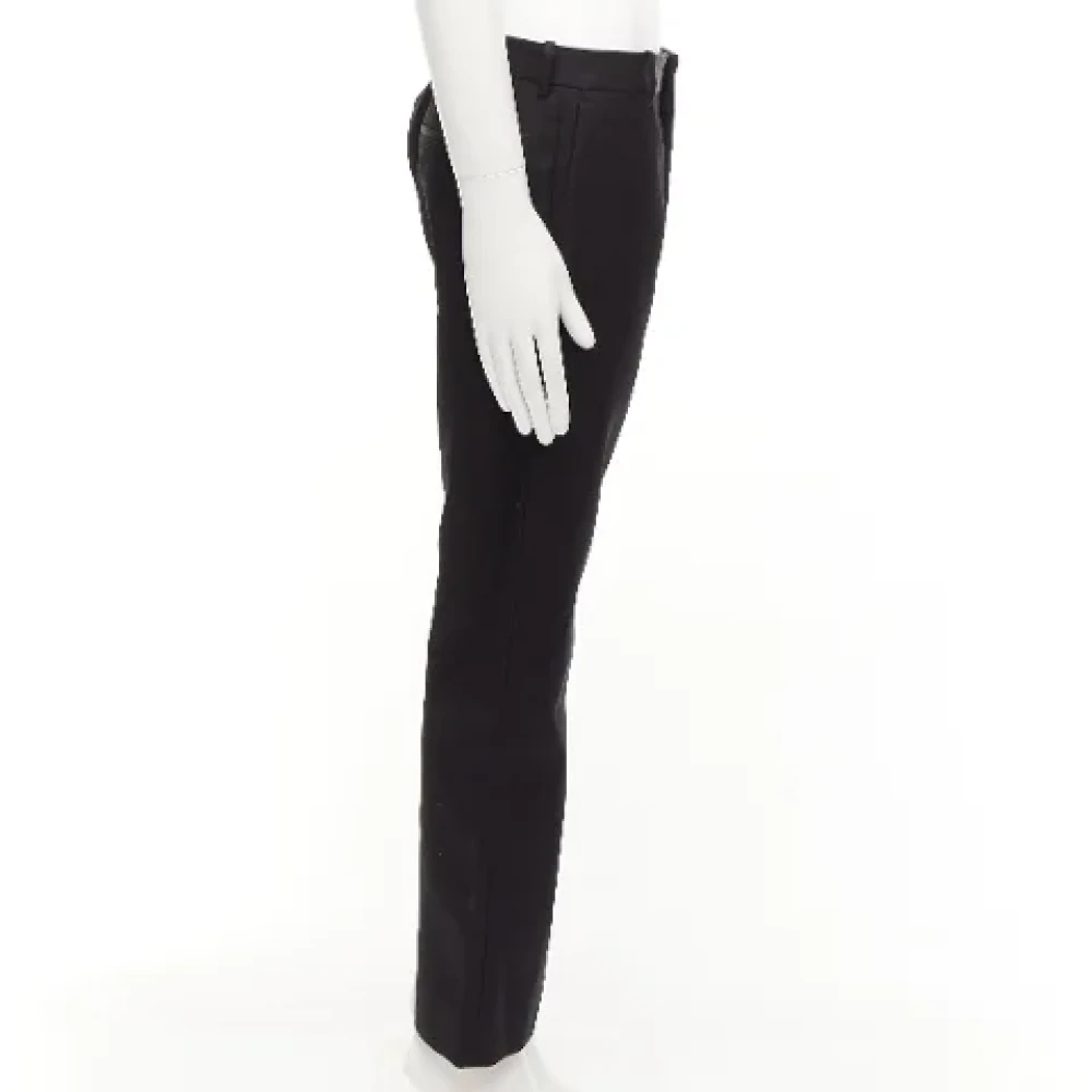 Balenciaga Vintage Pre-owned Polyester bottoms Black Heren