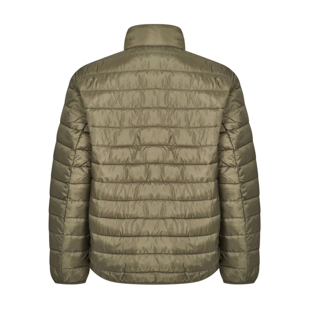 True Religion Logo Pufferjas Kalamata Ritssluiting Green Heren