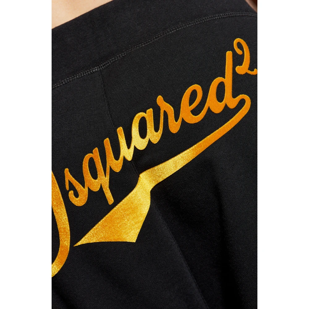 Dsquared2 Katoenen sweatpants Black Heren