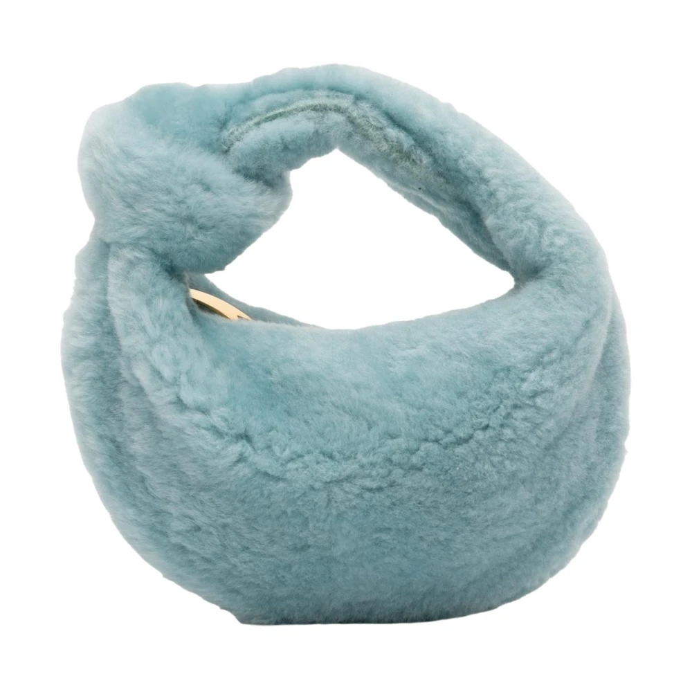 Bottega Veneta Vintage Donna Blu Pre-Owned, Taglia Unica, Used,