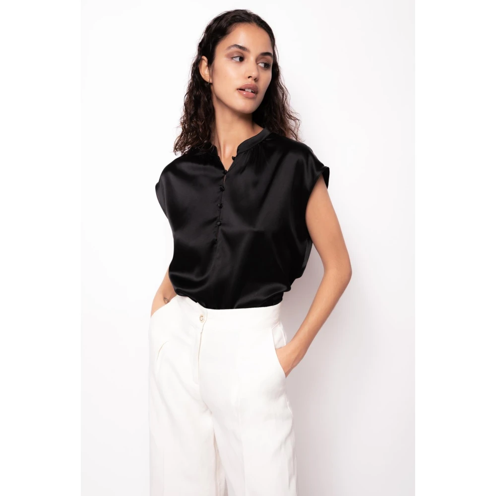 pinko Stijlvolle Blouse Black Dames