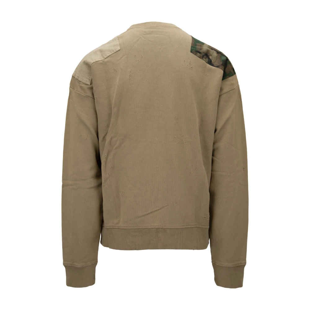 Dsquared2 Heren Pullover Sweatshirt Beige Heren