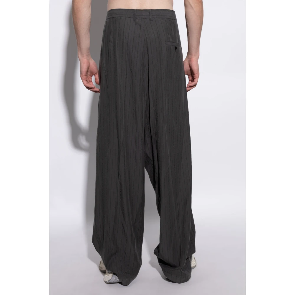 Balenciaga Loszittende broek Gray Heren