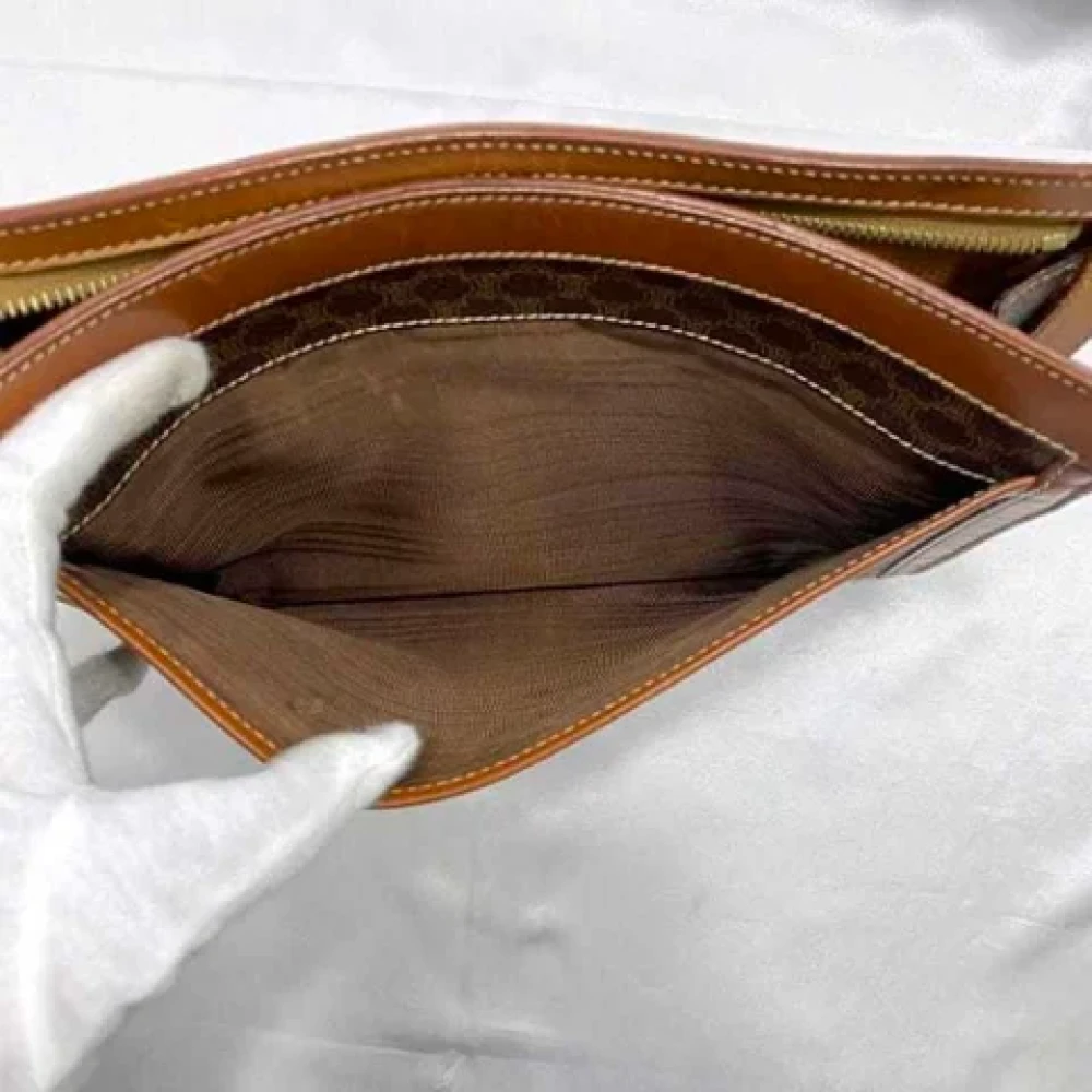 Celine Vintage Pre-owned Plastic celine-bags Brown Dames