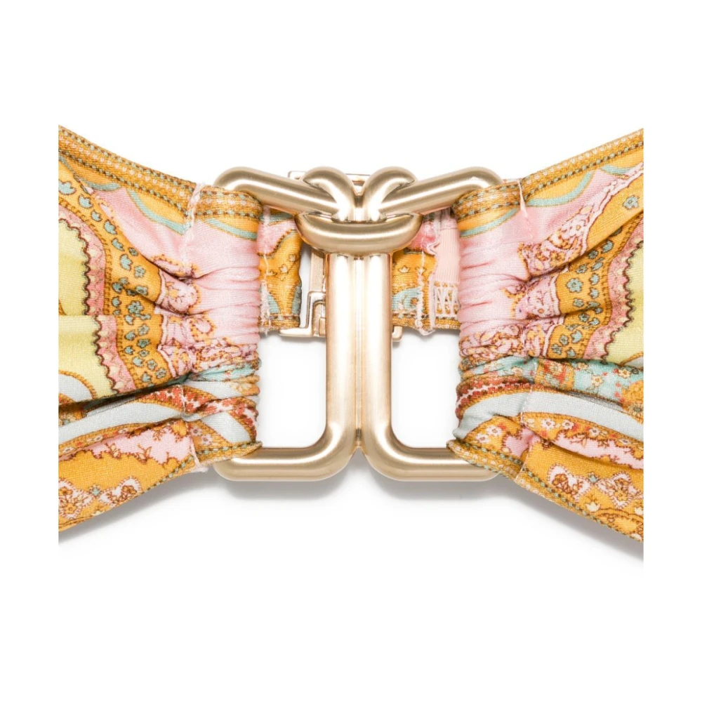 Zimmermann Pastelroze Badpak met Verstelbare Bandjes Multicolor Dames