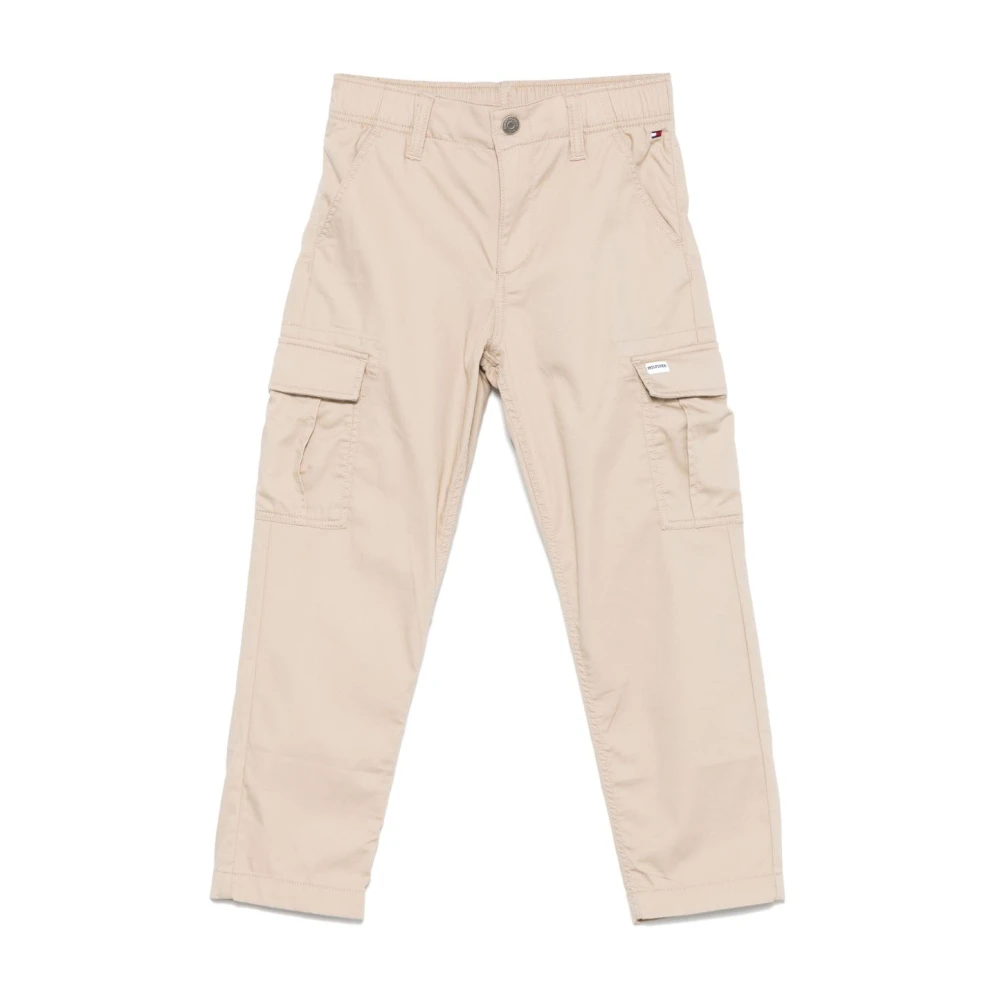 Tommy Hilfiger Cargo Stil Brun Byxor Brown, Pojke