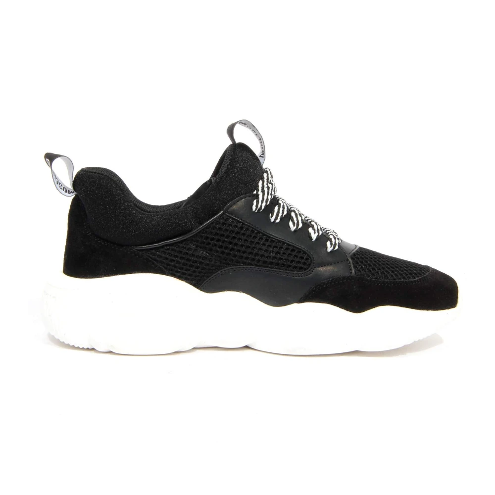 Moschino Black Teddy Couture Bear Mix Shoes - Female - Sneakers - 3 Uk - Shoes