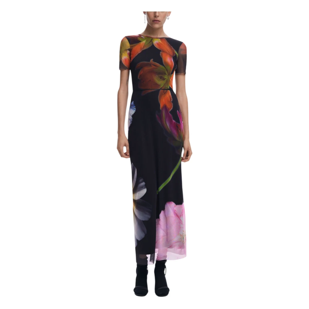Desigual Lente Zomer Dames Lange Jurken Collectie Multicolor Dames