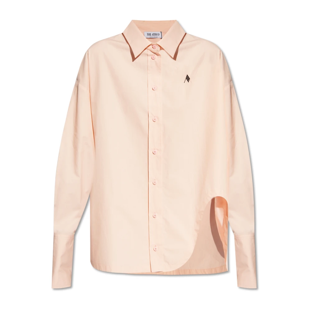 The Attico Oversized shirt 'Diana' Pink Dames