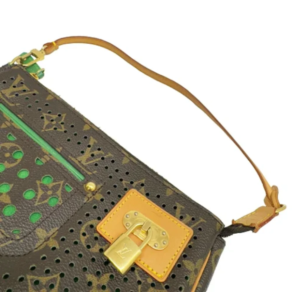 Louis Vuitton Vintage Pre-owned Plastic louis-vuitton-bags Brown Dames