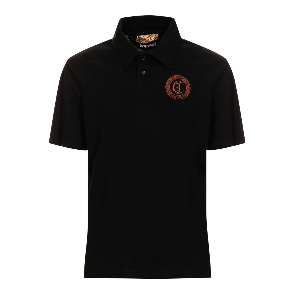 Just Cavalli T-shirts en Polos Black Heren