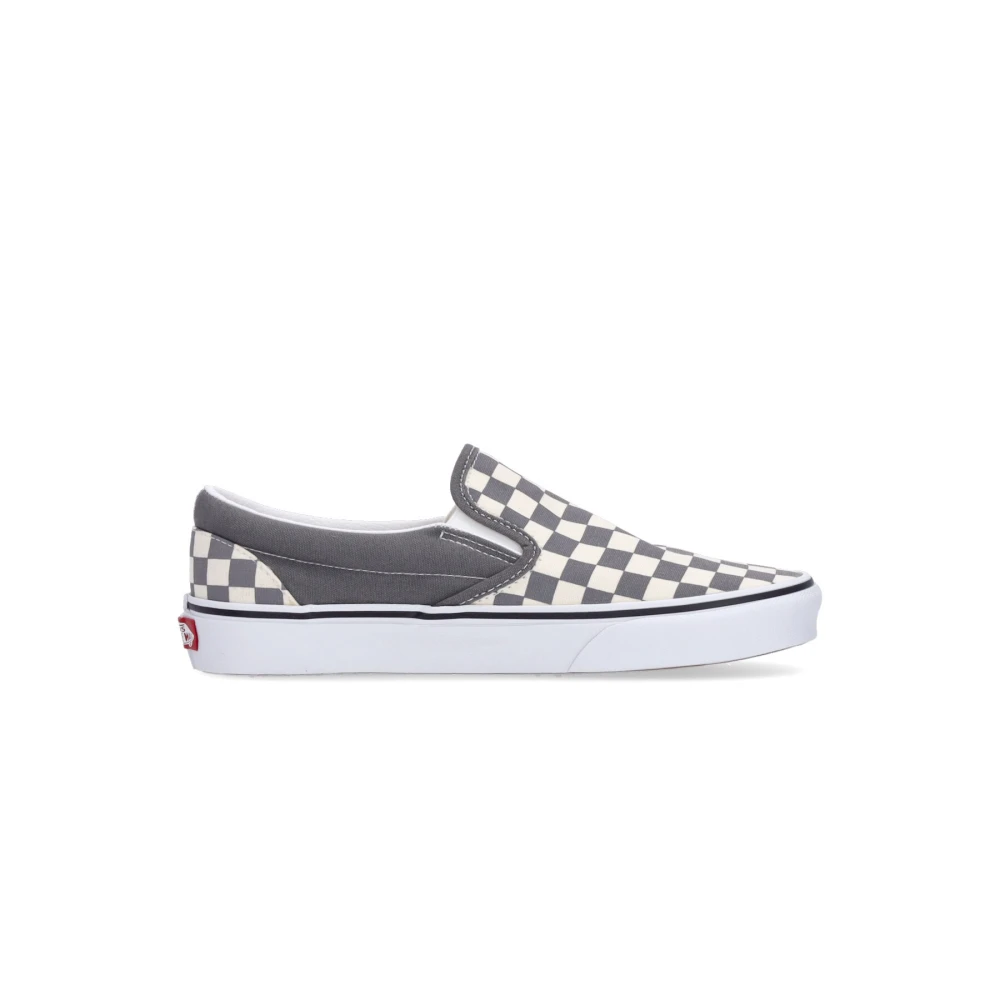 Vans Klassieke Slip-On Checkerboard Sneakers White Heren