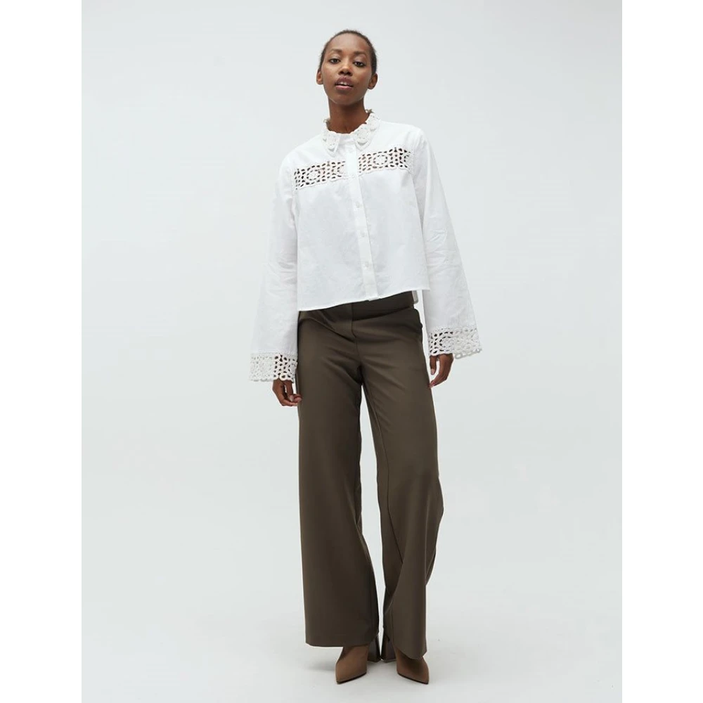MbyM Marigold Shirt Witte Blouses & Overhemden White Dames