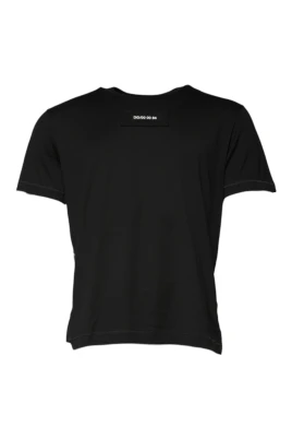 Camouflage Crew Neck T-shirt med Logo Detaljer