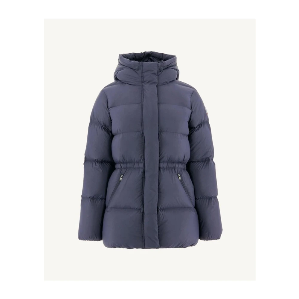 Jott Luxe Winterjas met Capuchon Blauw Blue Dames