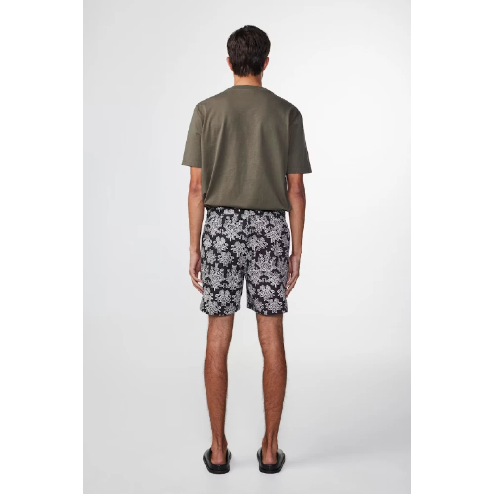 Nn07 Klassieke Gregor Shorts met Koord Multicolor Heren