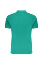polo-en-coton-vert-design-classique