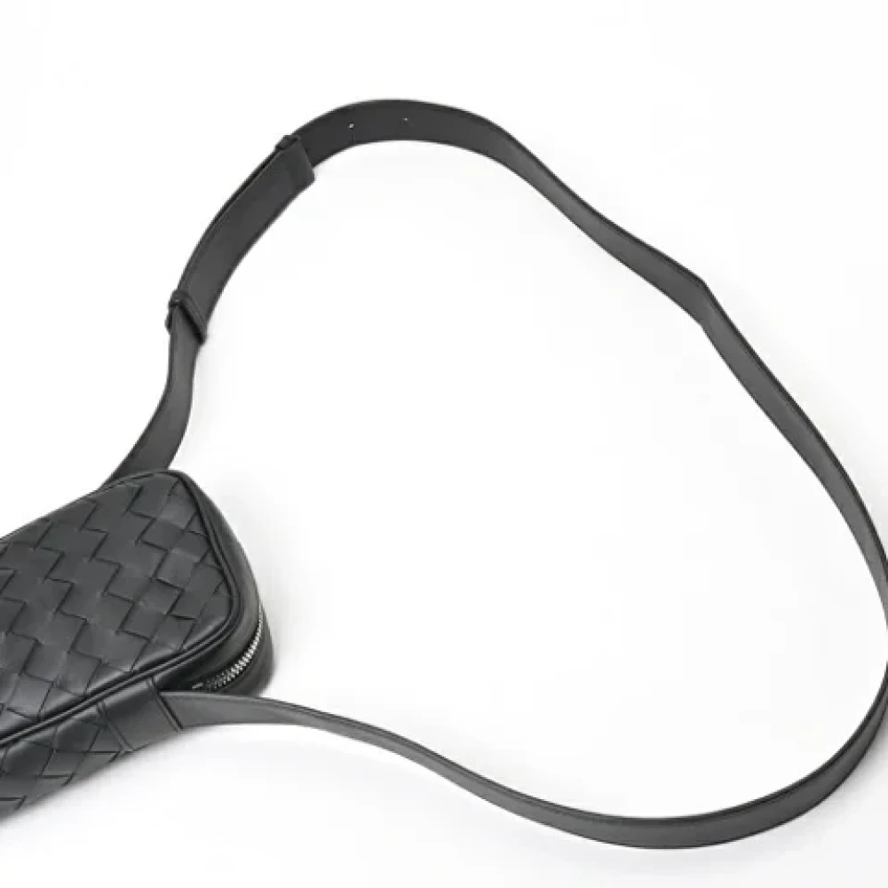 Bottega Veneta Vintage Pre-owned Leather clutches Black Dames