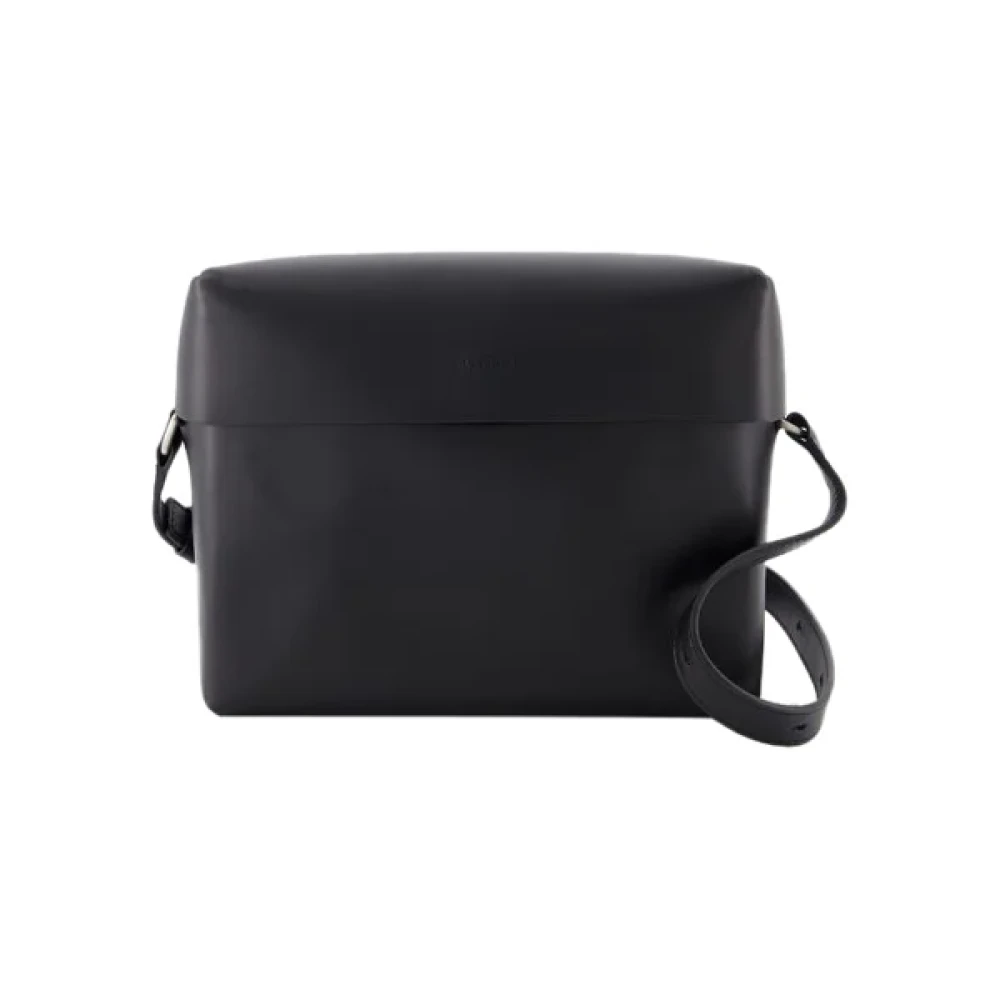 Jil Sander Leather shoulder-bags Black Dames