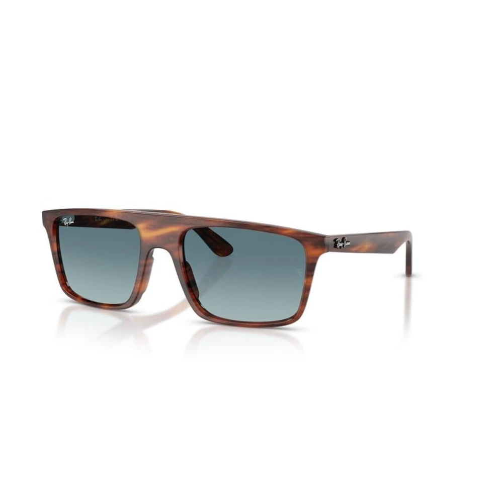 Ray - Ban Unisex Brown Ray - Ban Rb2222 954/3M Sunglasses Acetate Squared Normal Shaded - Image 3