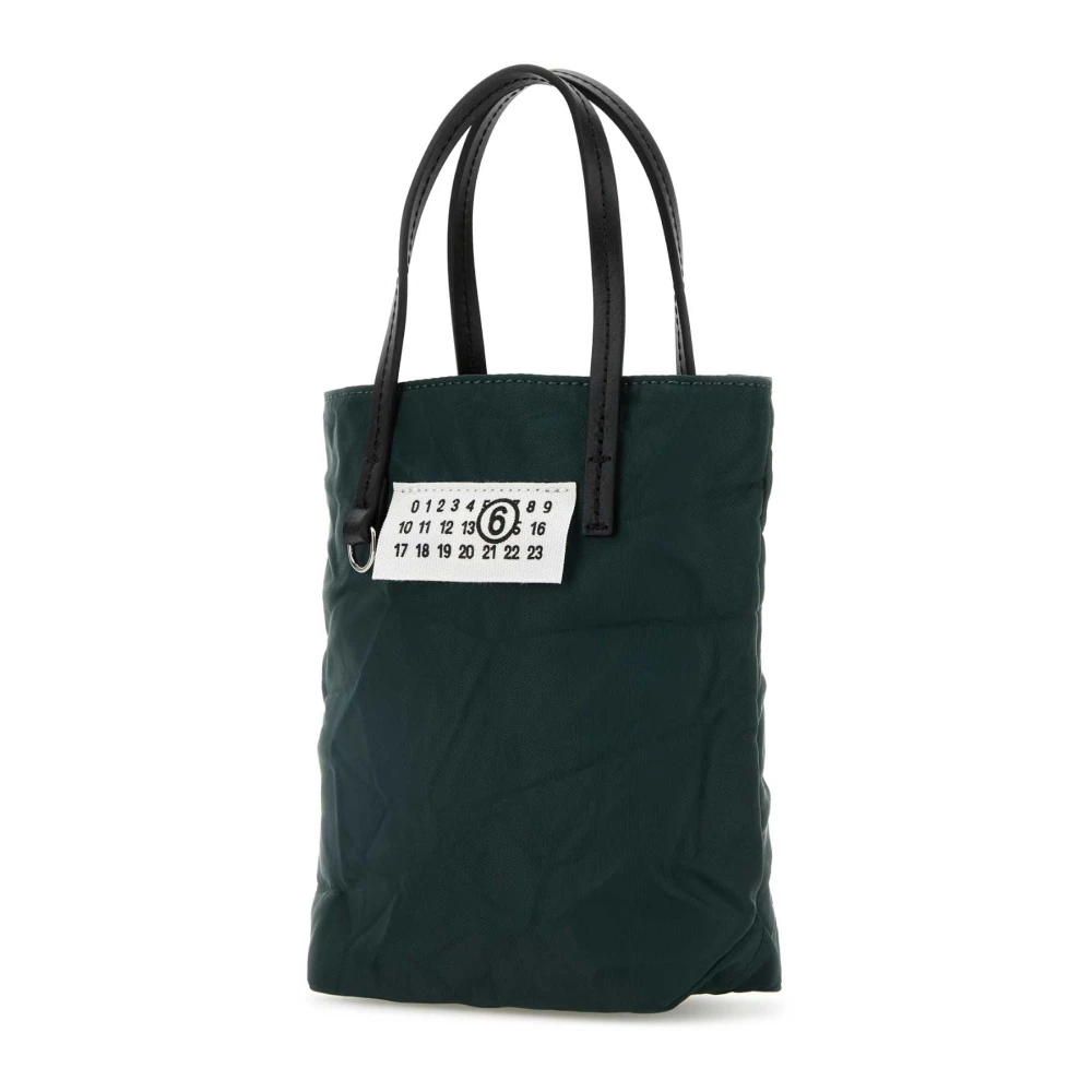 MM6 Maison Margiela Groene Canvas Handtas Green Dames
