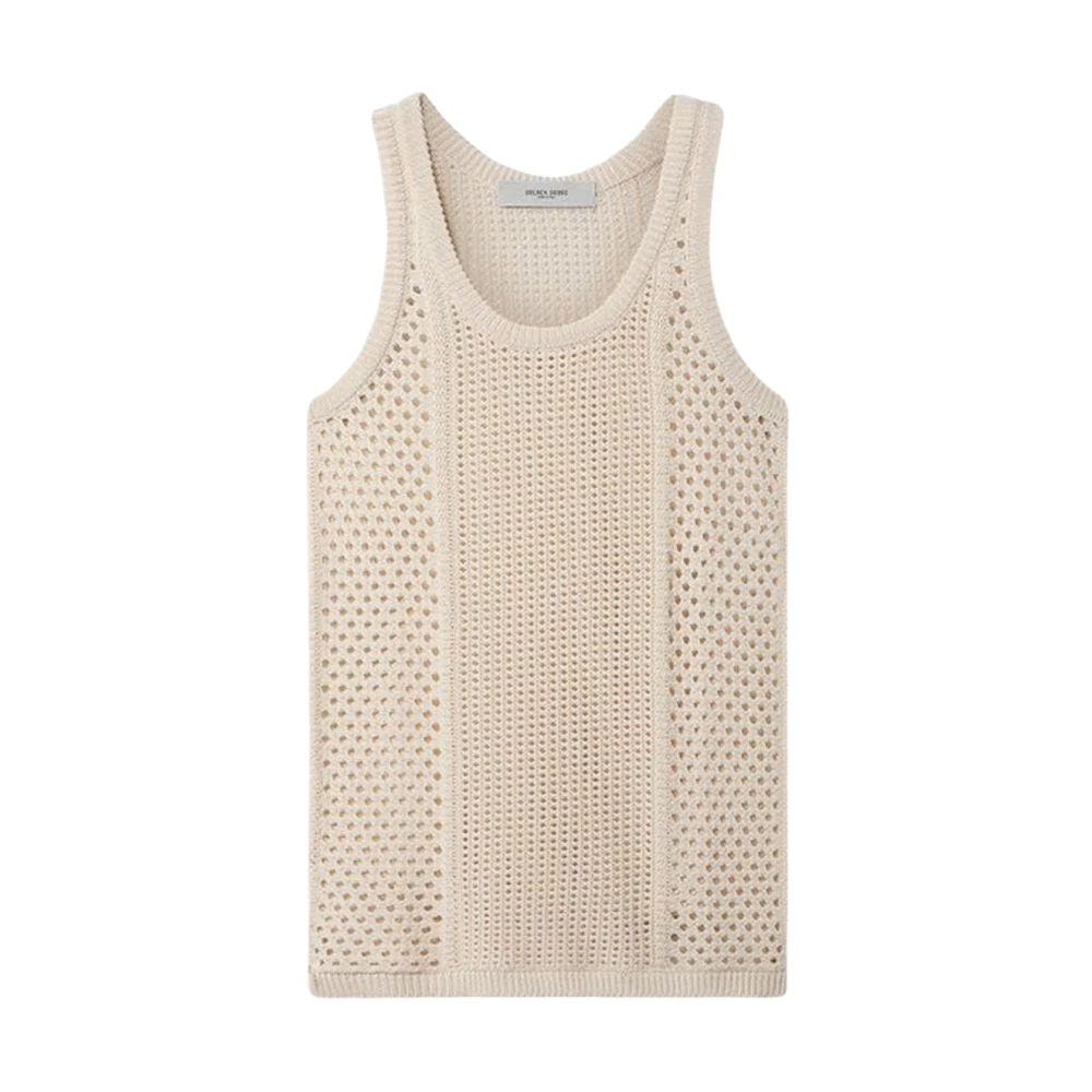 Golden Goose Damen Beige Ärmelloses Top