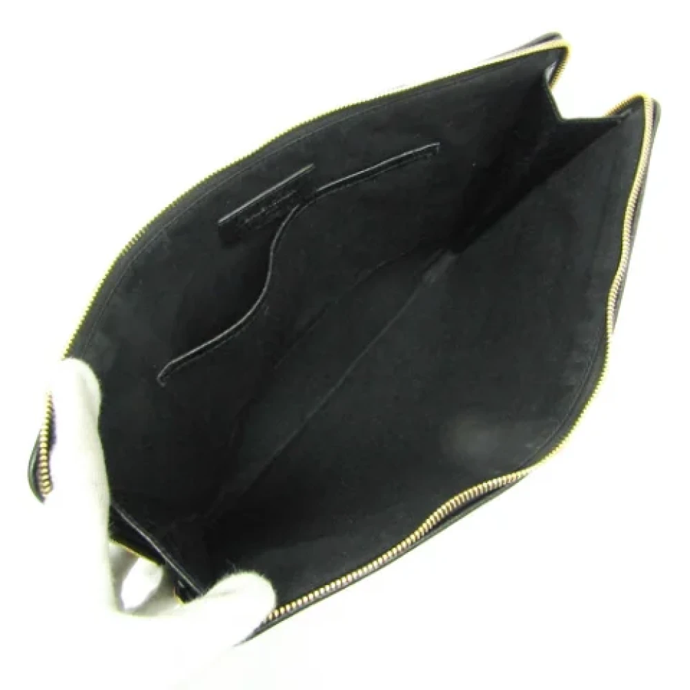 Balenciaga Vintage Pre-owned Leather clutches Black Dames