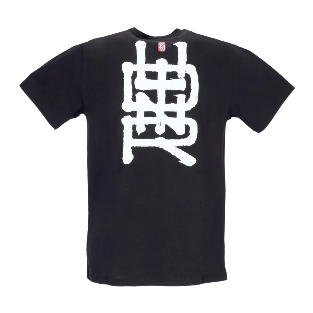 Dolly Noire Barcelona Tee Zwart Korte Mouw Katoen Black Heren