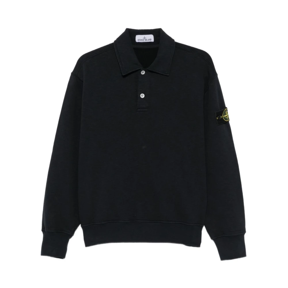 Stone Island Stone Island Logo Cotton Polo Shirt - Bild 3