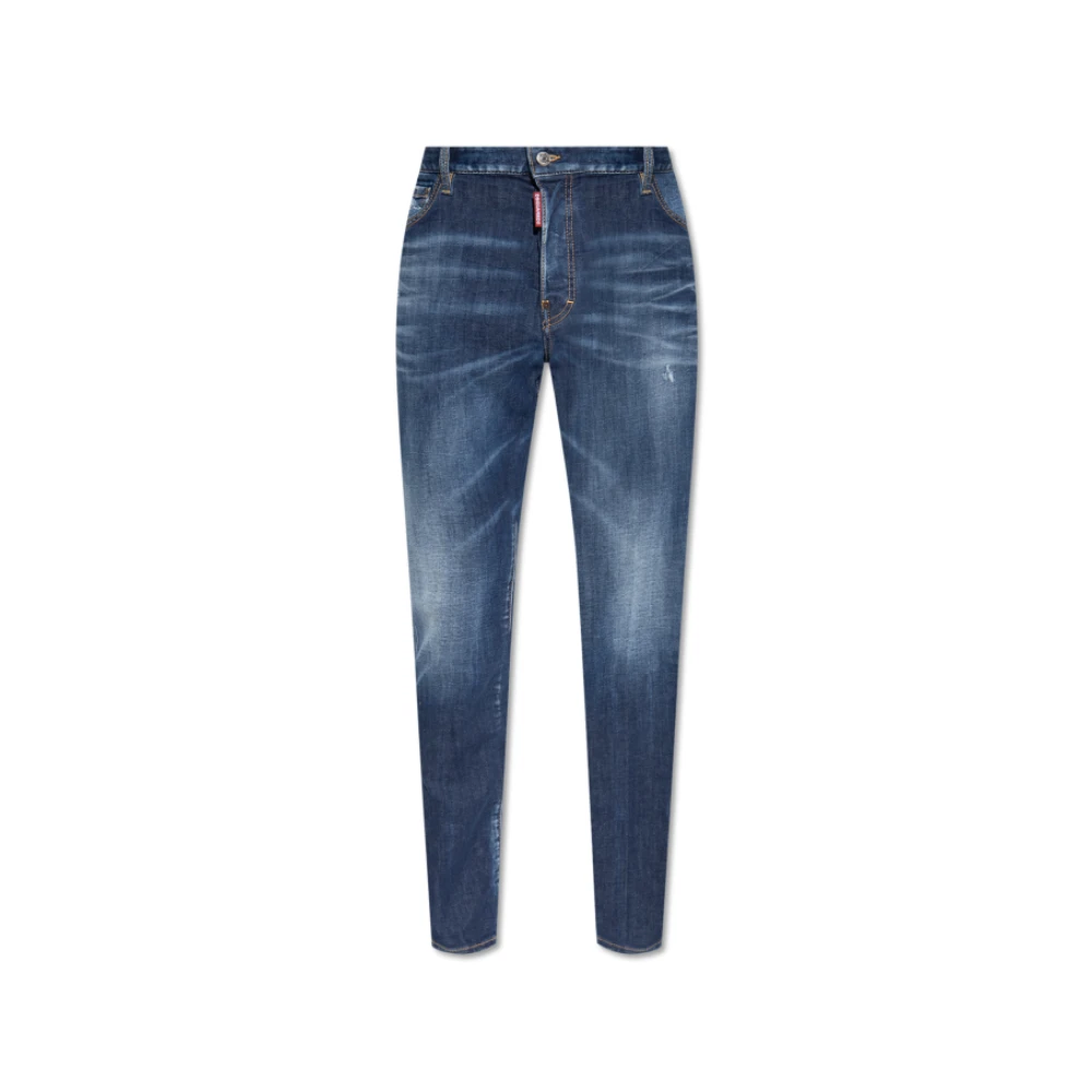 Dsquared2 5 Pockets Pant Blue Heren