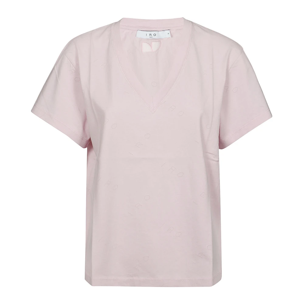 IRO Lichtroze Jolia T-Shirt Pink Dames