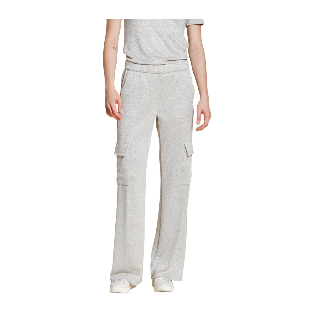Mason's Donna Grigio - Pantaloni Jogger Cargo Easy Straight - Trousers - 2XL