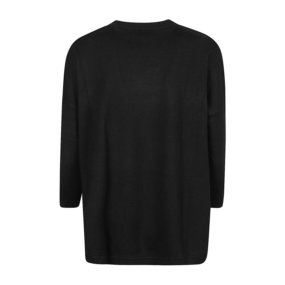 Marella Viscose Top Black Dames