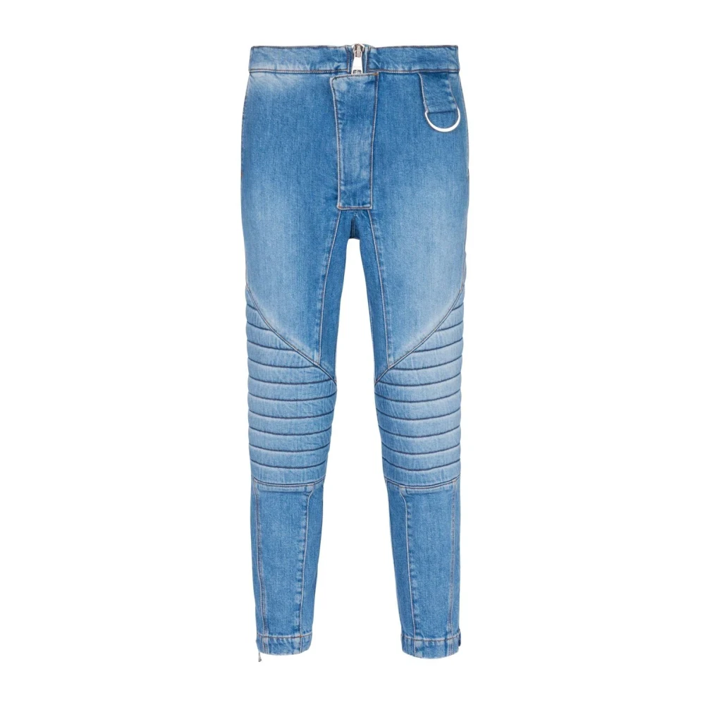 Balmain low rise slim cut jeans Blue Dames