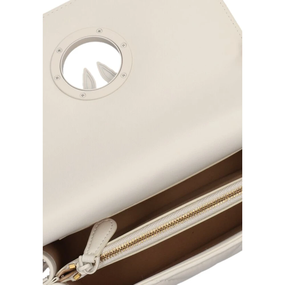 pinko Love Click Mini Schoudertas White Dames