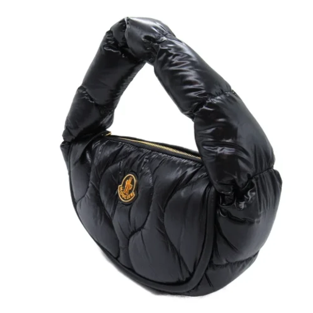 Moncler Pre-owned Fabric shoulder-bags Black Dames