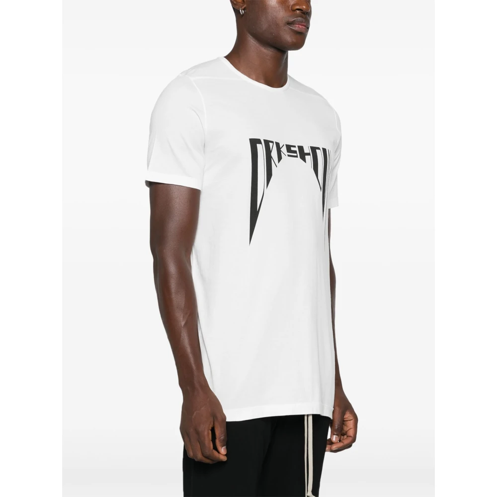 Rick Owens Stijlvol Level T-shirt White Heren