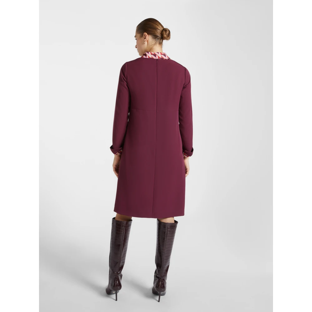 Elena Mirò Jurk in Cady Red Dames