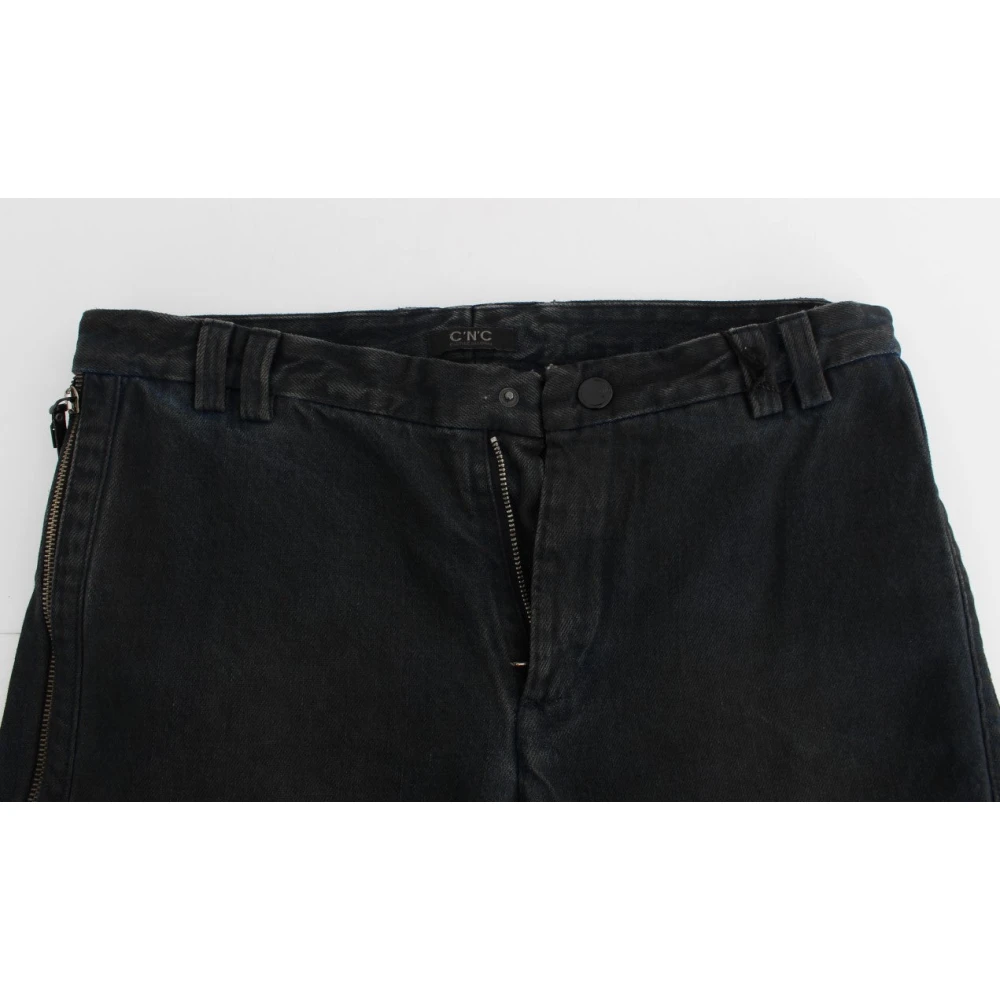 Costume National Blauwe Slim Fit Denim Jeans Blue Heren