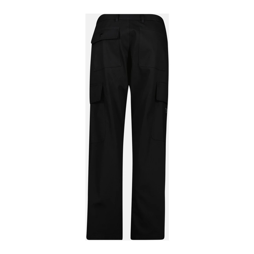 Prada Cargo broek Lente-Zomer 2025 Black Heren