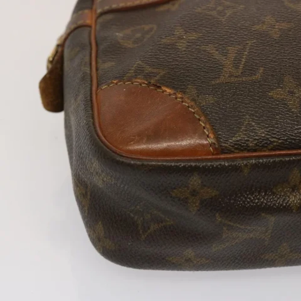 Louis Vuitton Vintage Pre-owned Canvas clutches Brown Dames