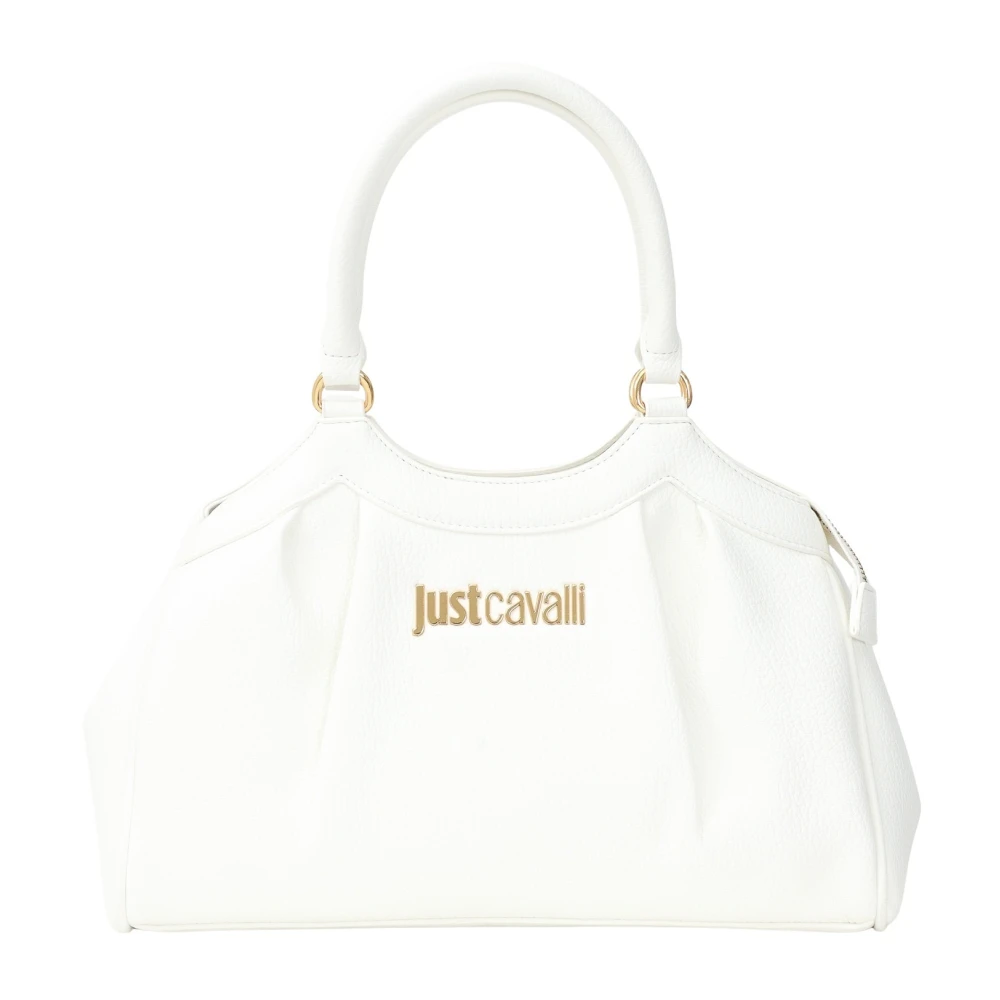 Just Cavalli Witte Shopper Handtas White Dames