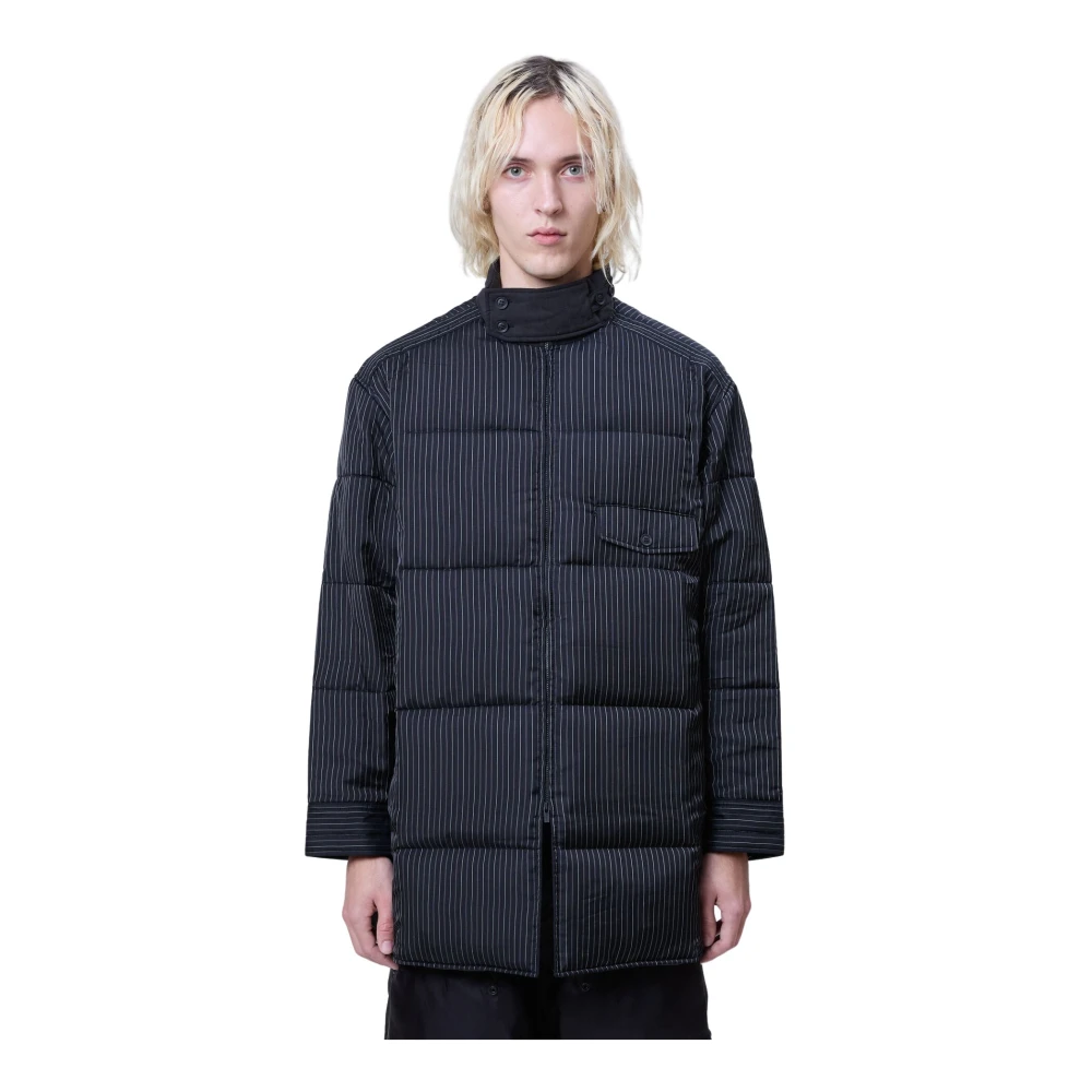 Yohji Yamamoto Padded Jacket - Man Jackets Black 3 - Immagine 2