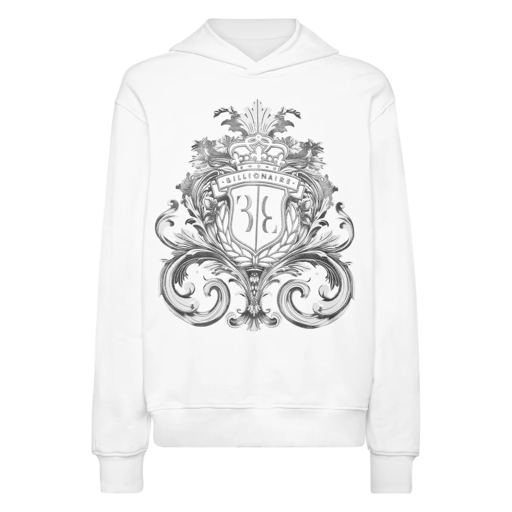 Billionaire Uomo Bianco Felpe, 2XL, New,