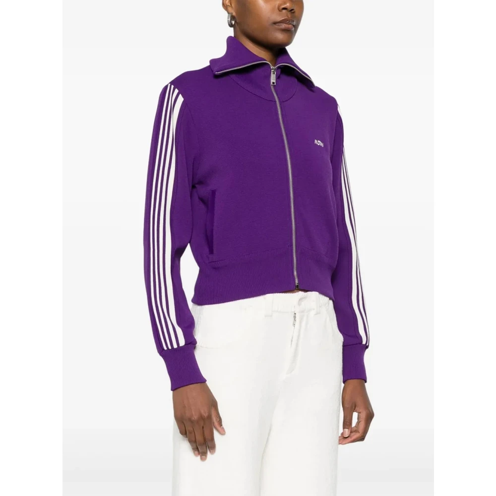 Autry Zip-through Jacket Purple Dames