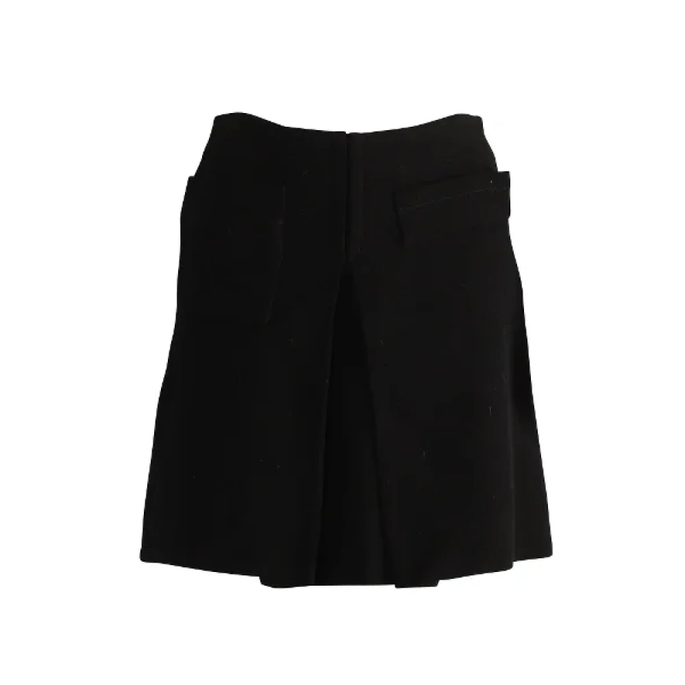 Miu Pre-owned Fabric bottoms Black Dames